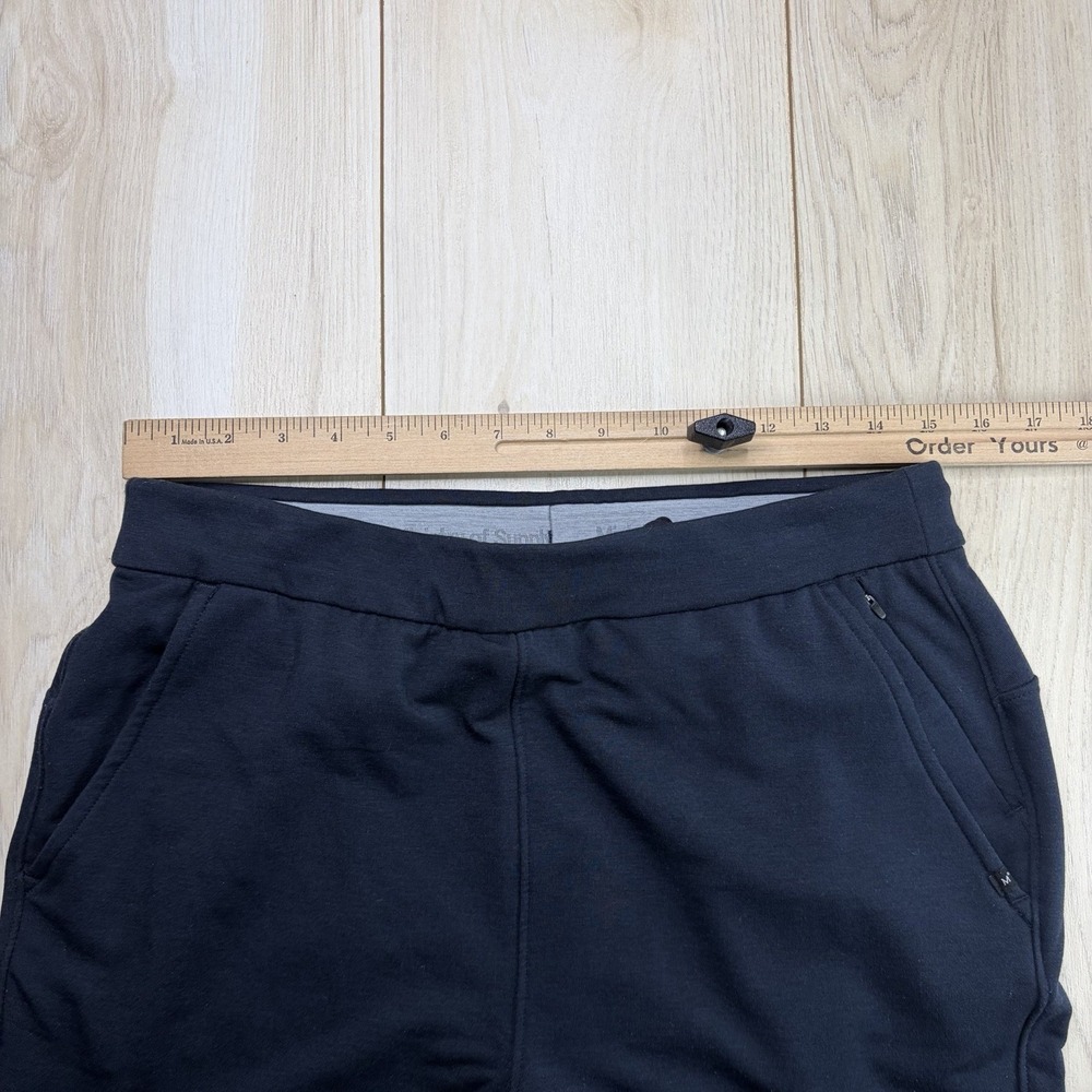 Ministry of Supply Jogger Pant Mens Medium Black Merino Wool Blend Athleisure - Picture 4 of 10
